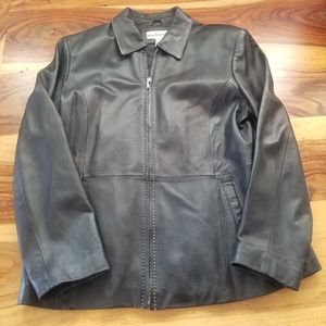 Modern Essentials Genuine Leather Jacket